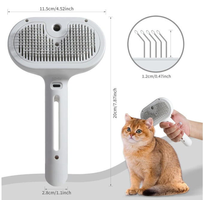 Pet Brush with Mister